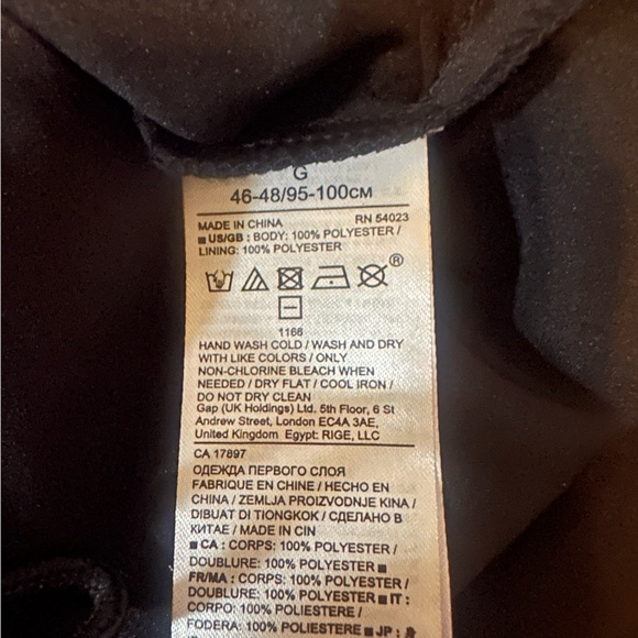 Stunning black lace blouse. Banana Republic size L - Picture 5 of 6